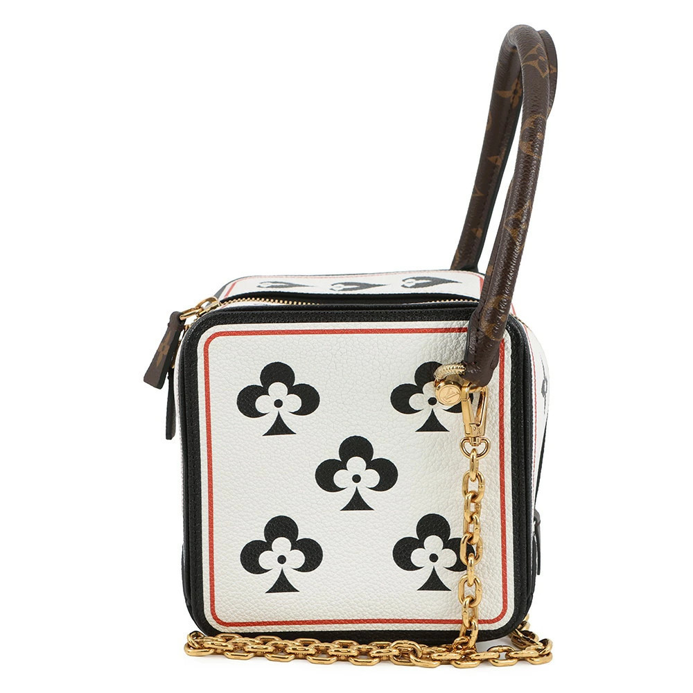 Louis Vuitton Monogram Game On Square Bag Handbag Shoulder